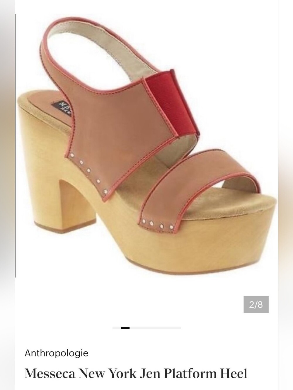 Messeca "Jen" Platform Sandal